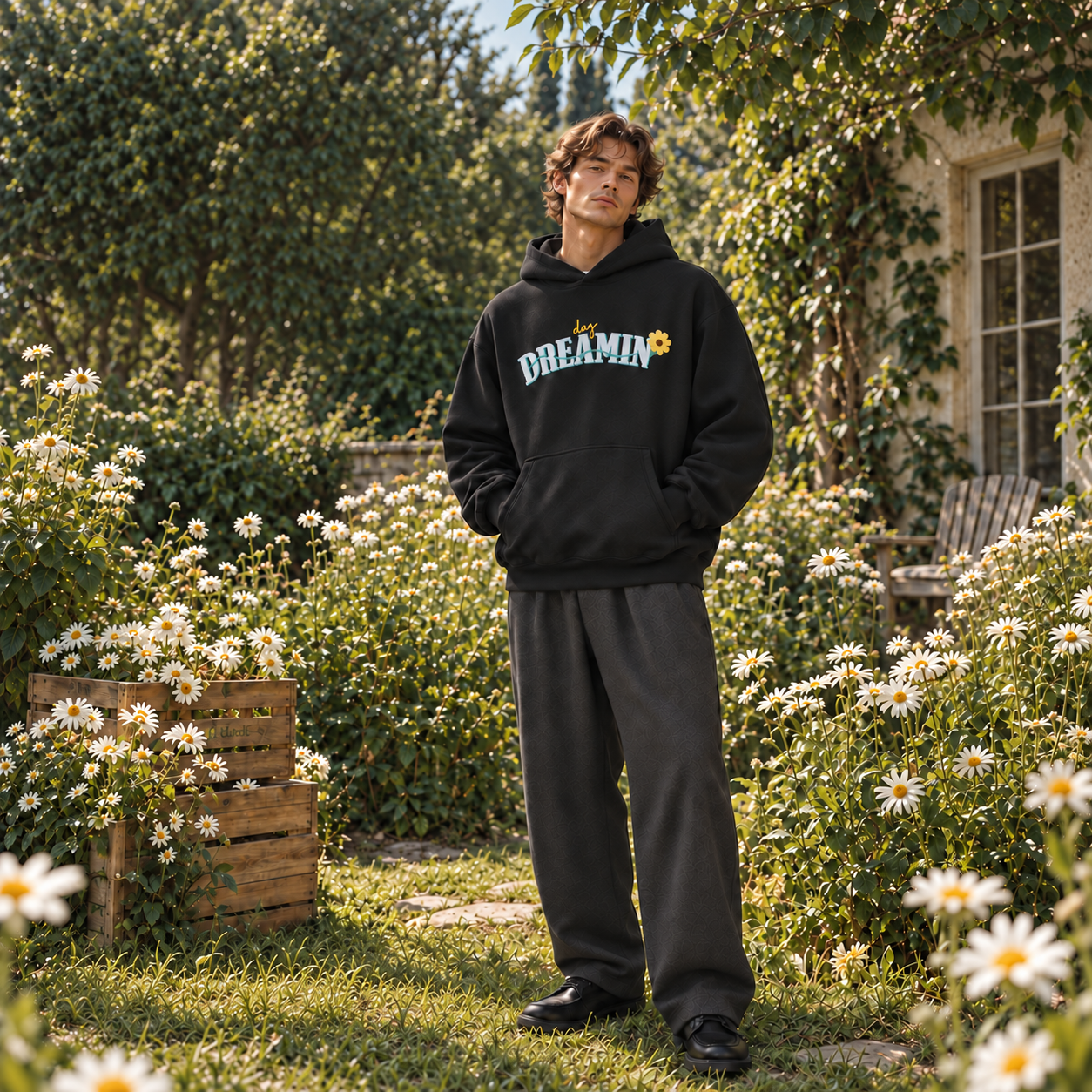 Daydreamers Daisy Hoodie lifestyle photo