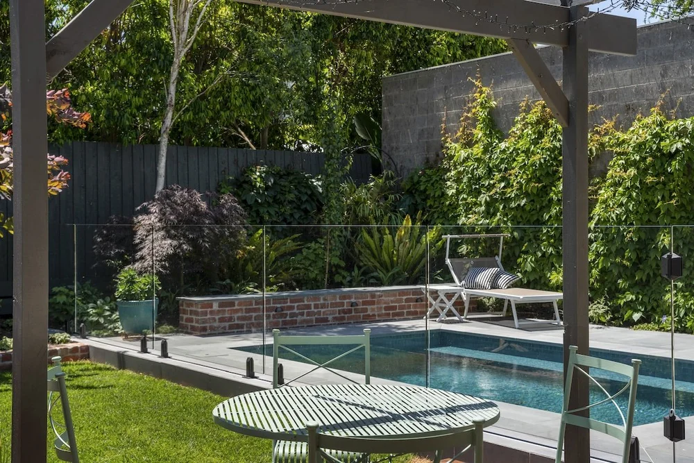 Glass pool fencing professionally protected by NanoFlex Coatings in Melbourne