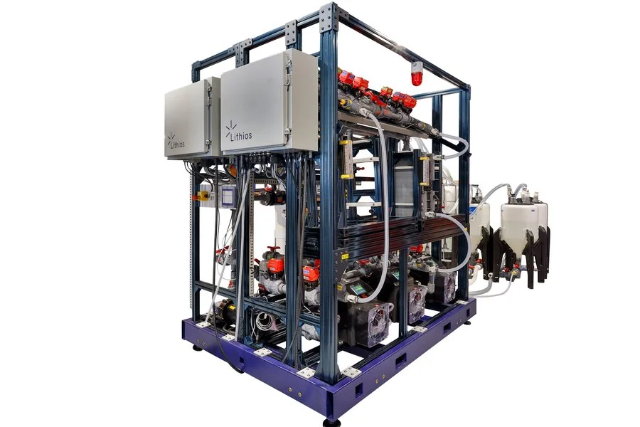 Lithios modular lithium extraction pilot system