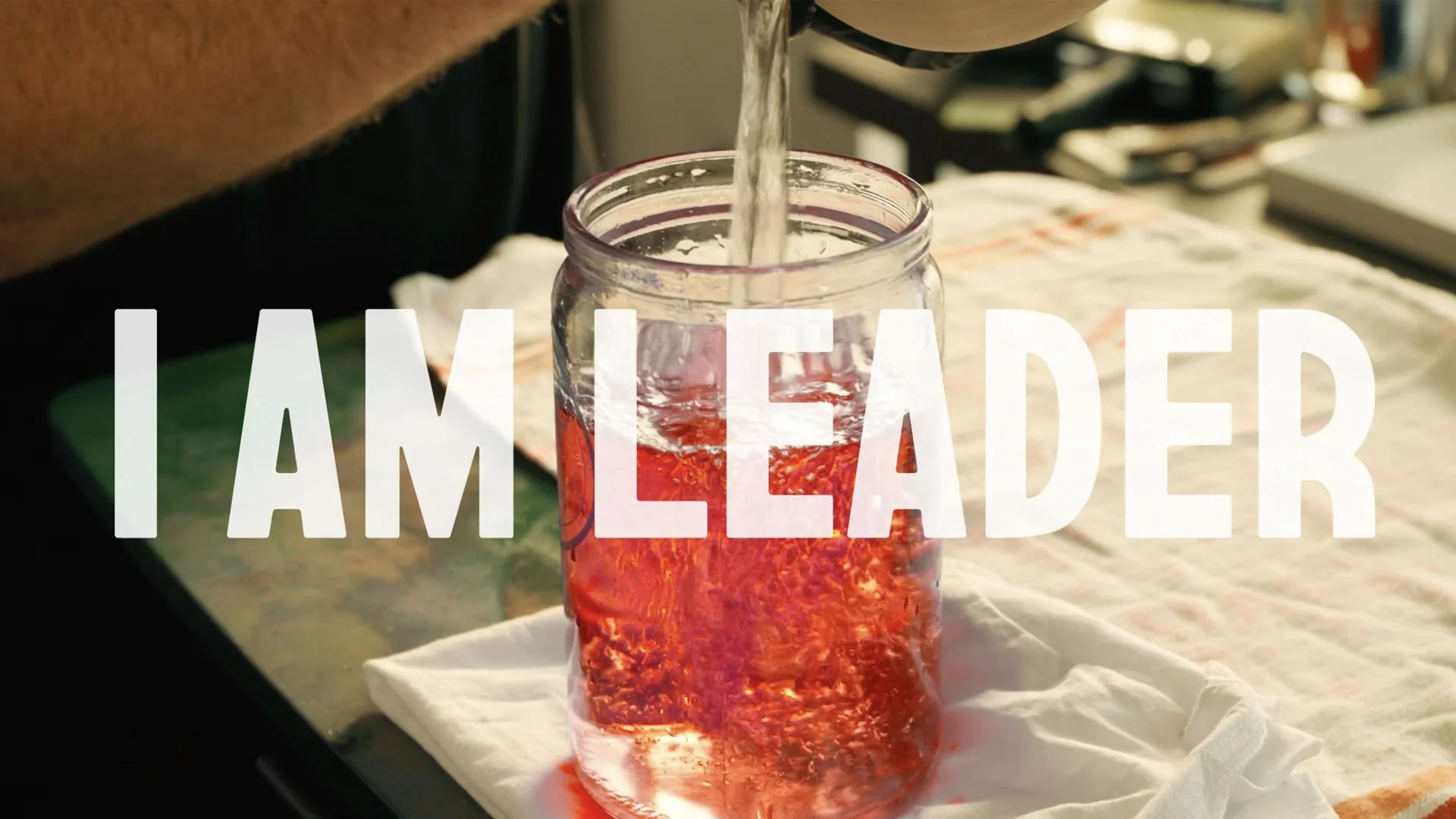 I AM Leader Art Editions film still