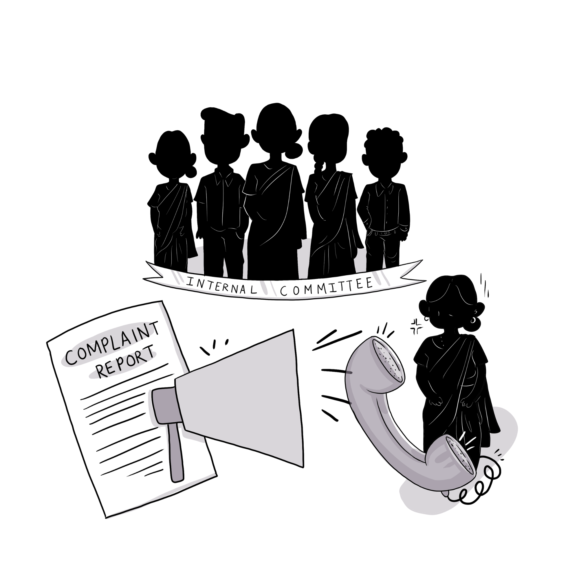Reporting and support illustration