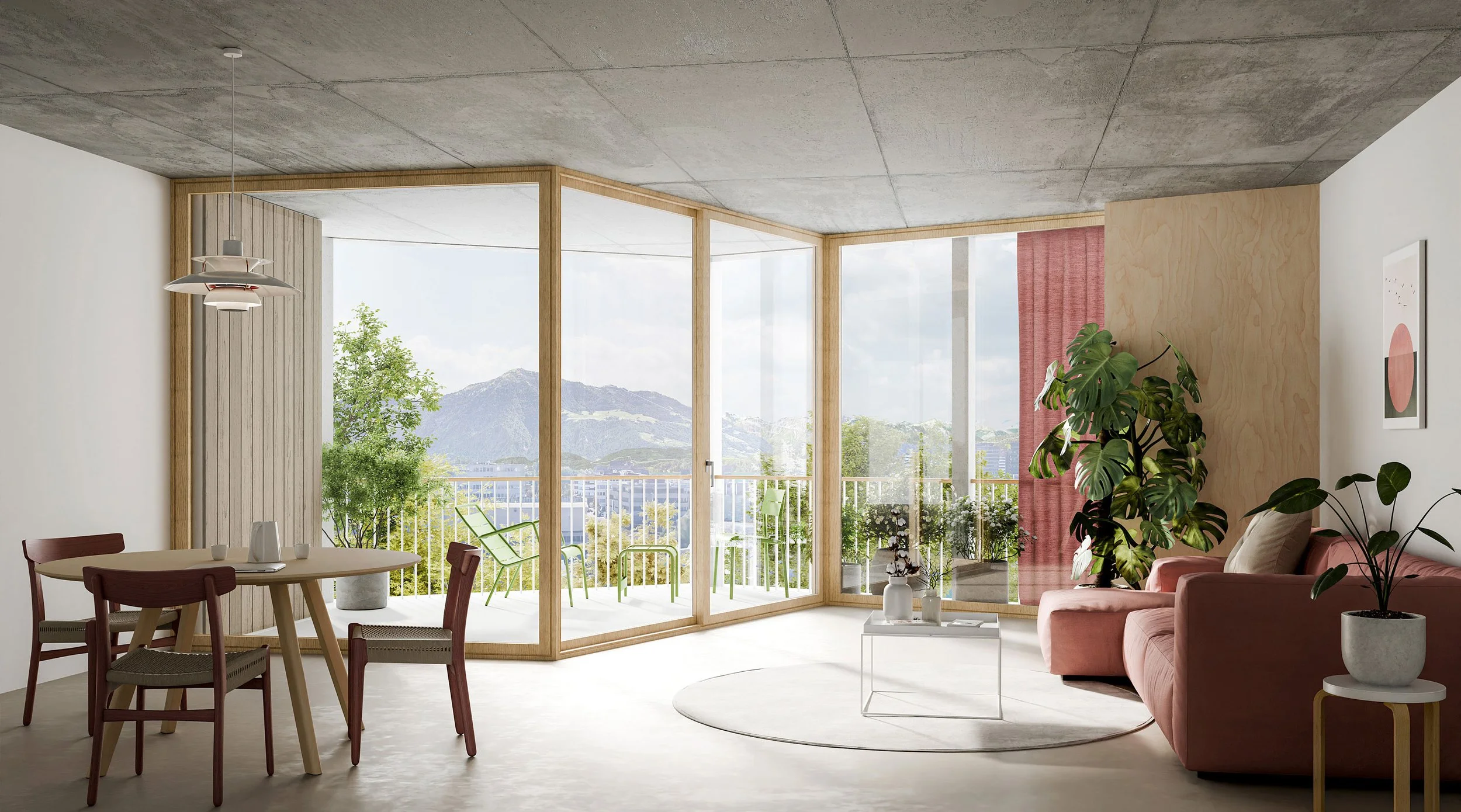 Innenraumperspektive