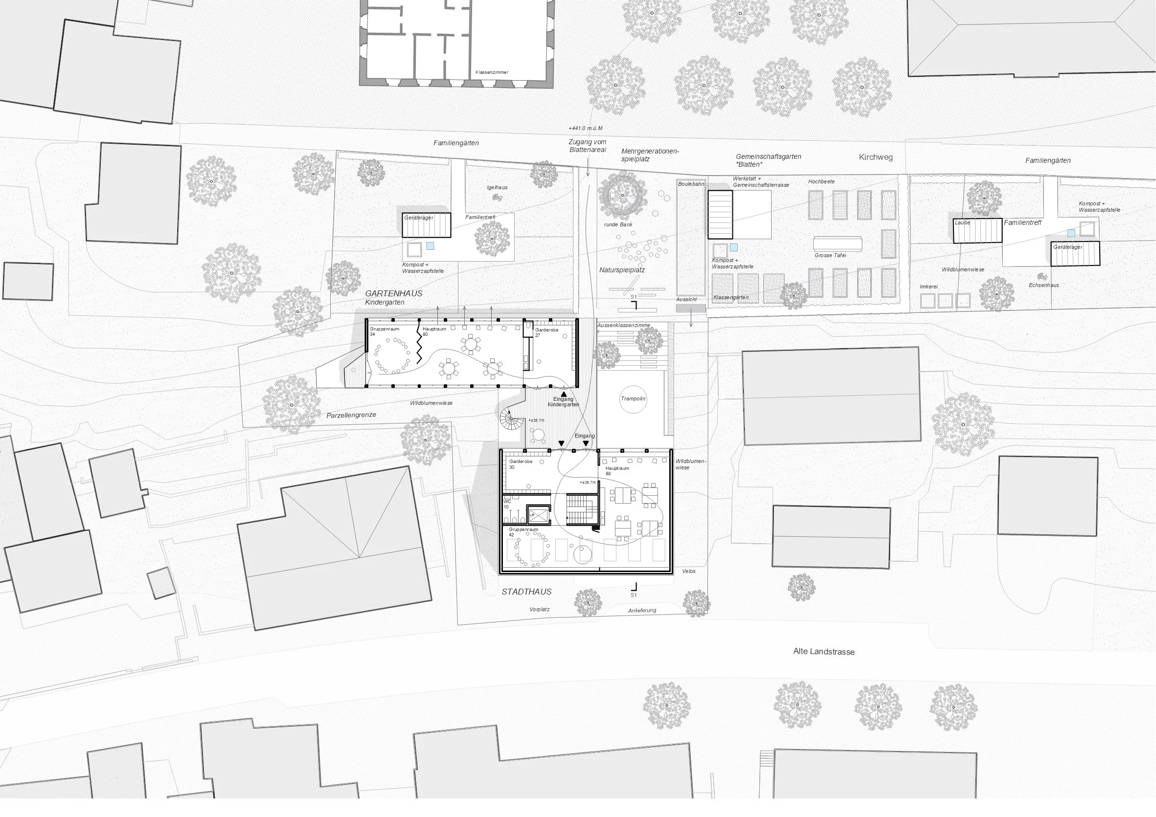 Grundriss 3. Obergeschoss