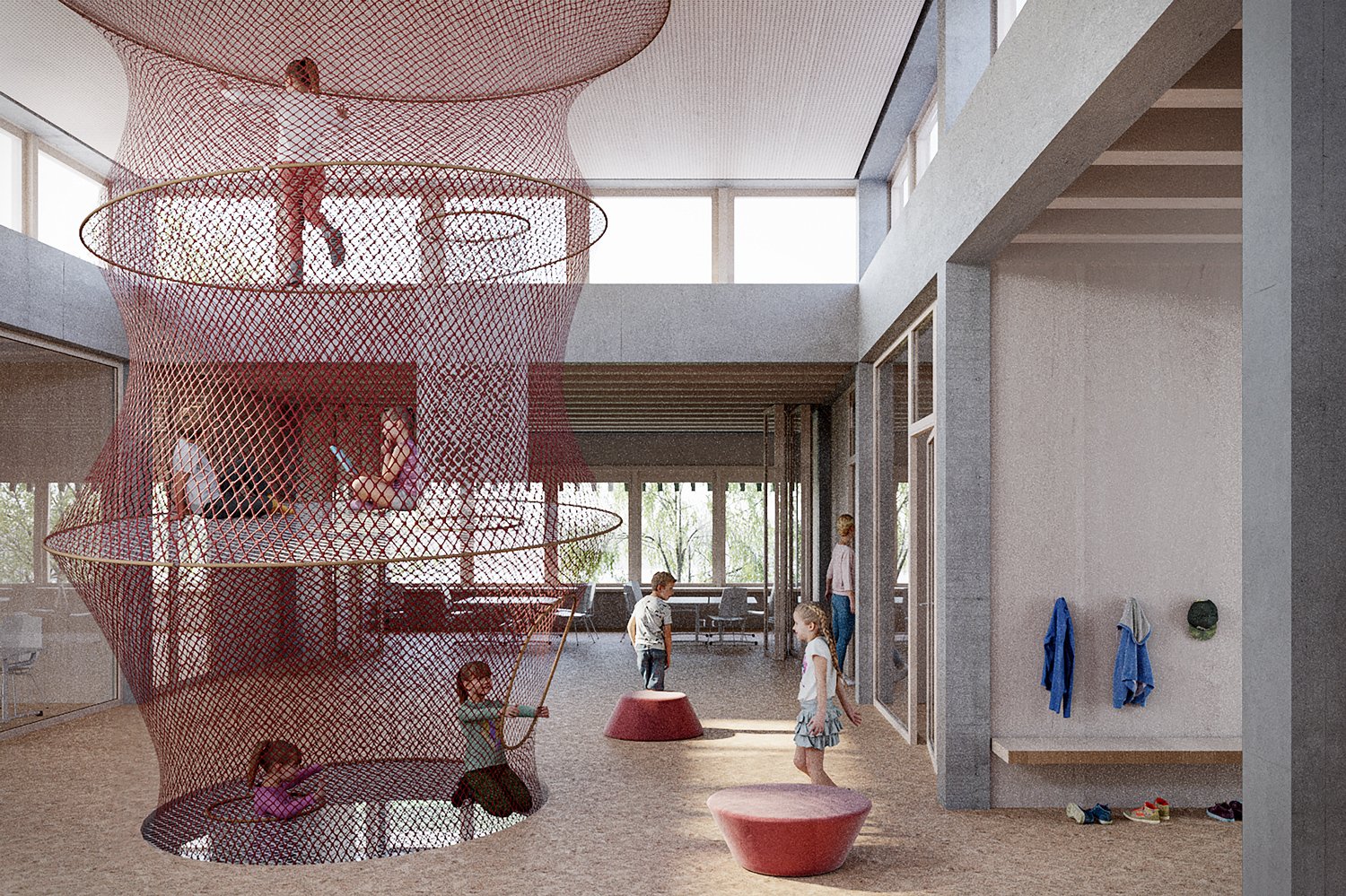 Perspektive Innenraumf