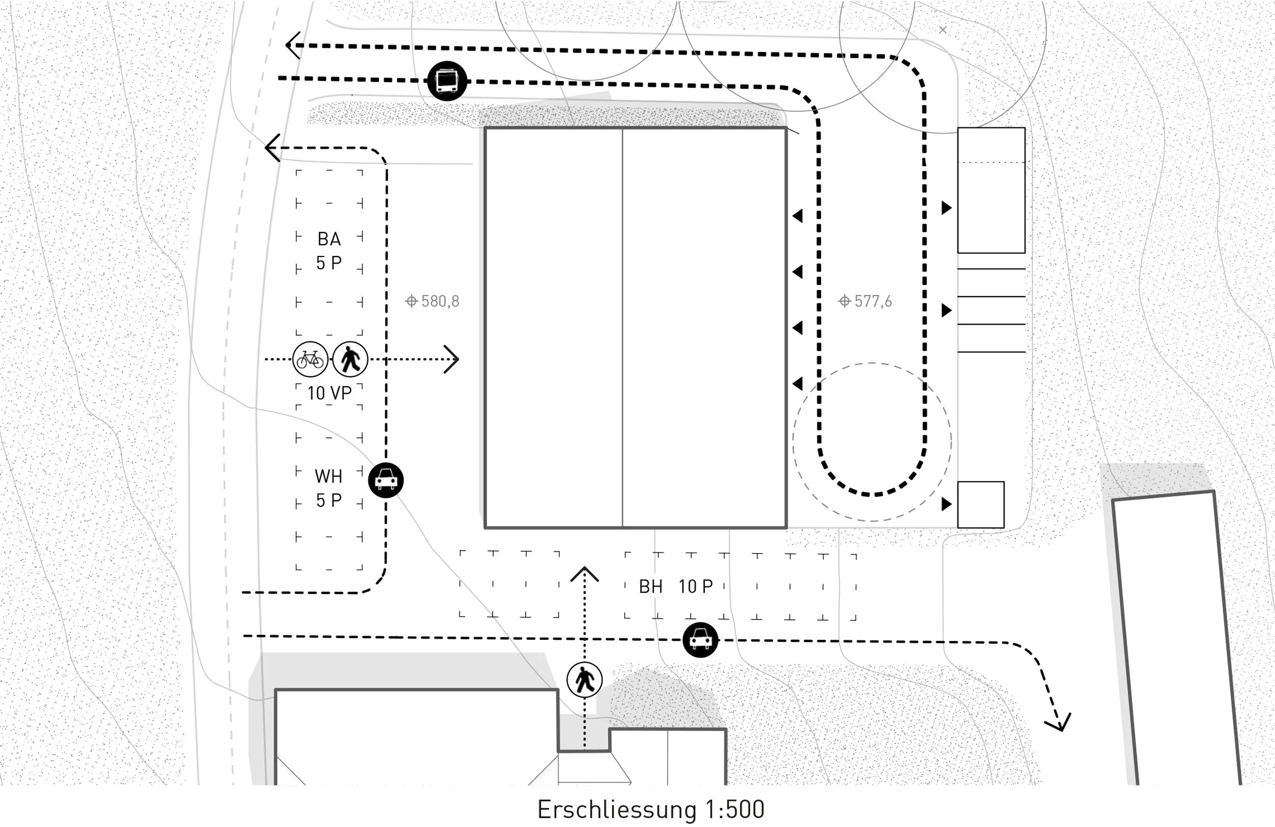 Erschliessungsdiagram