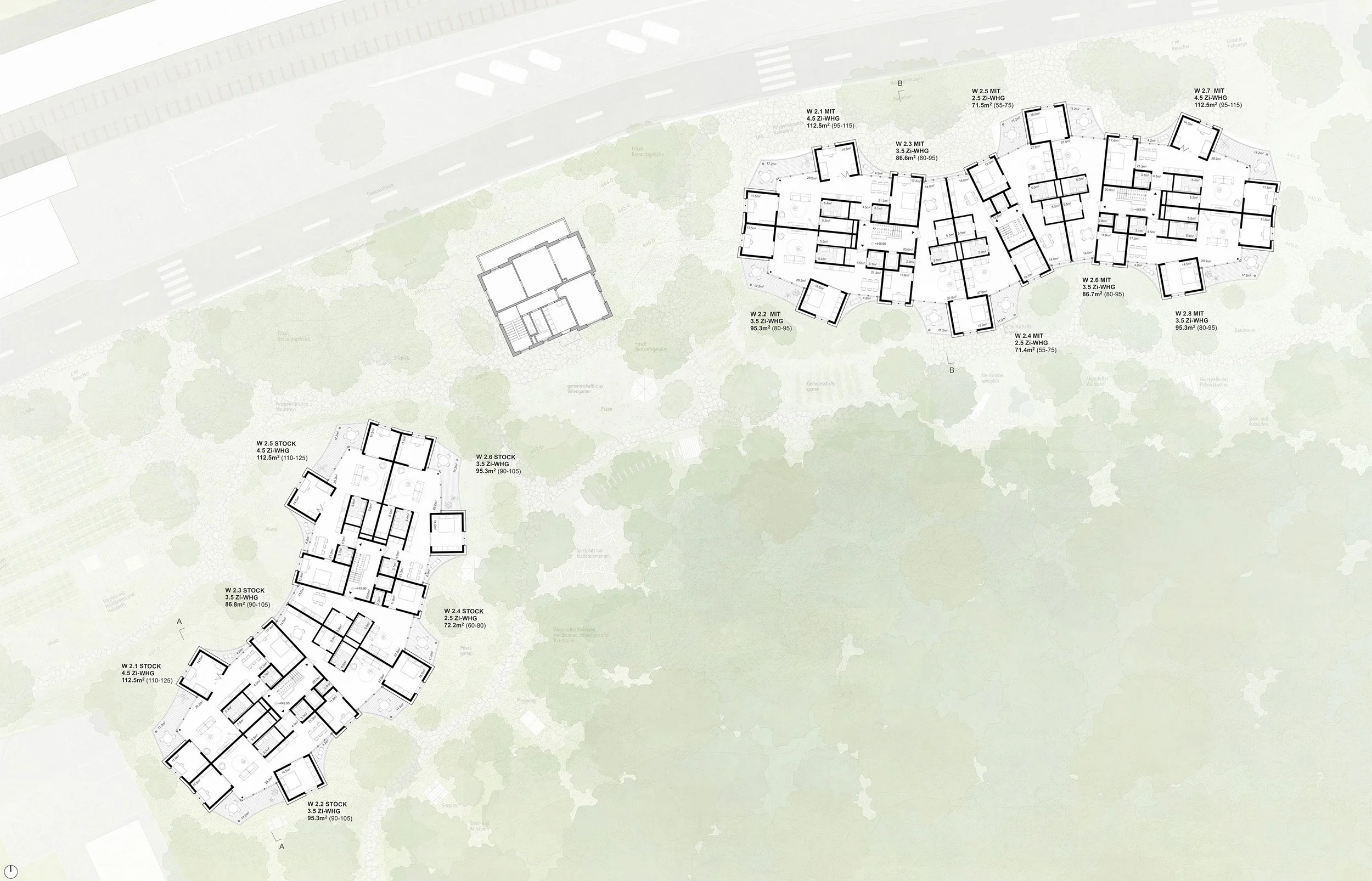 Grudriss Regelgeschoss