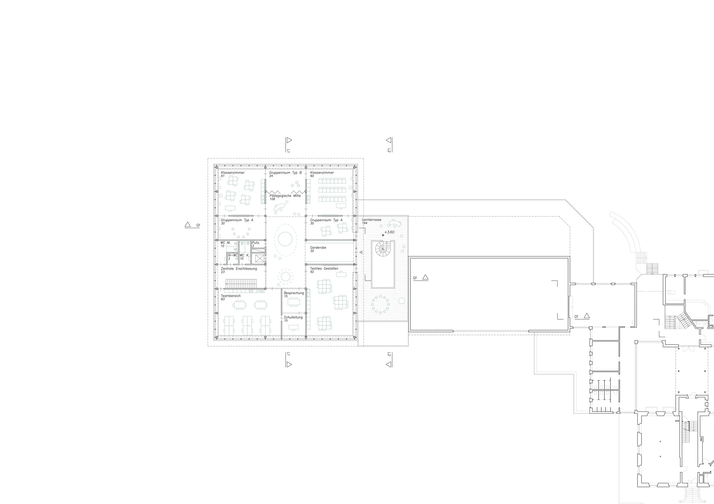 Grundriss Obergeschoss
