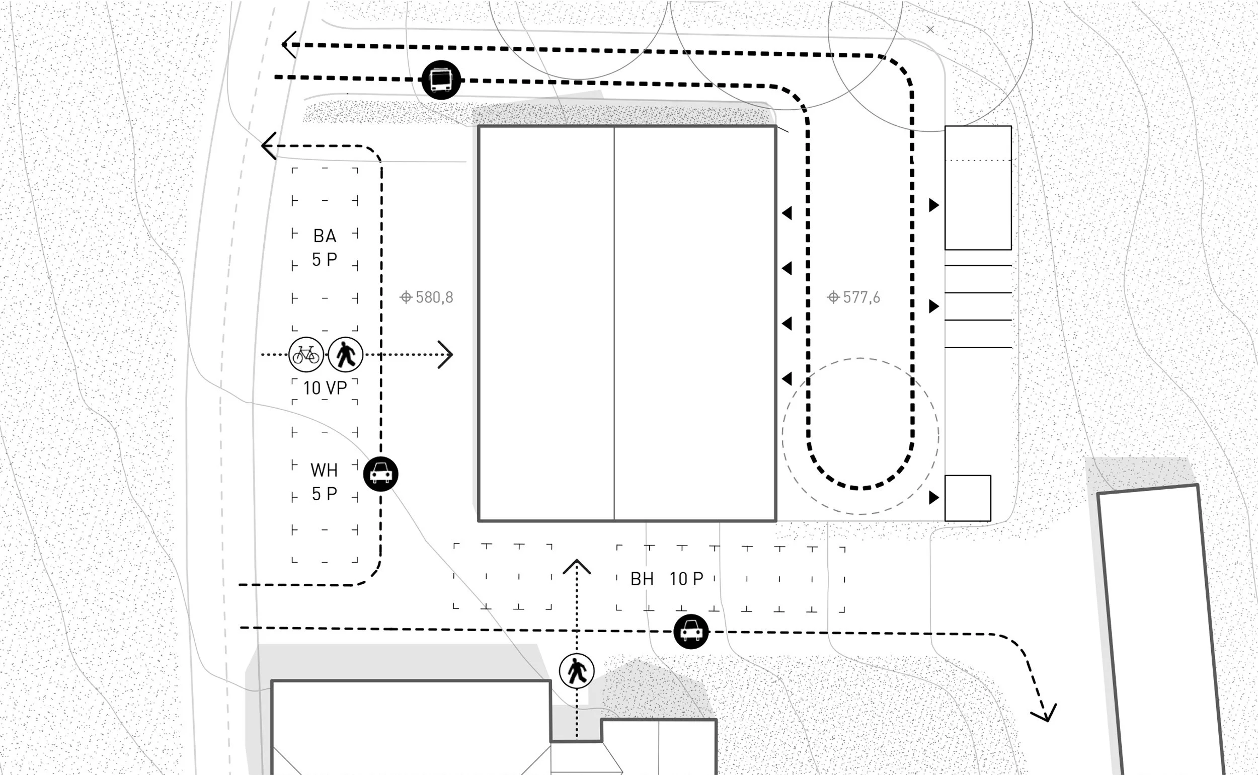 Erschliessungsdiagram