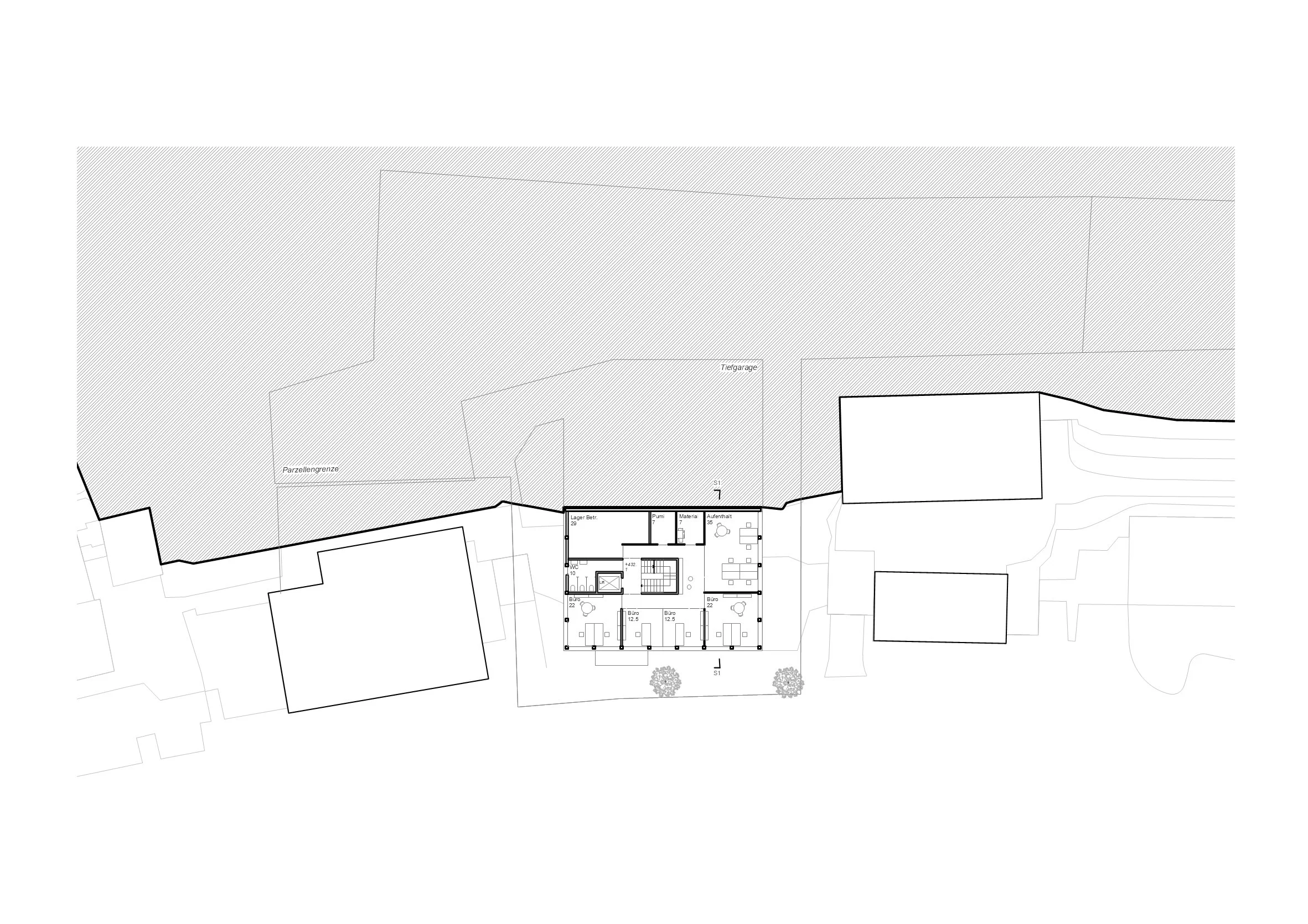 Grundriss 1. Obergeschoss