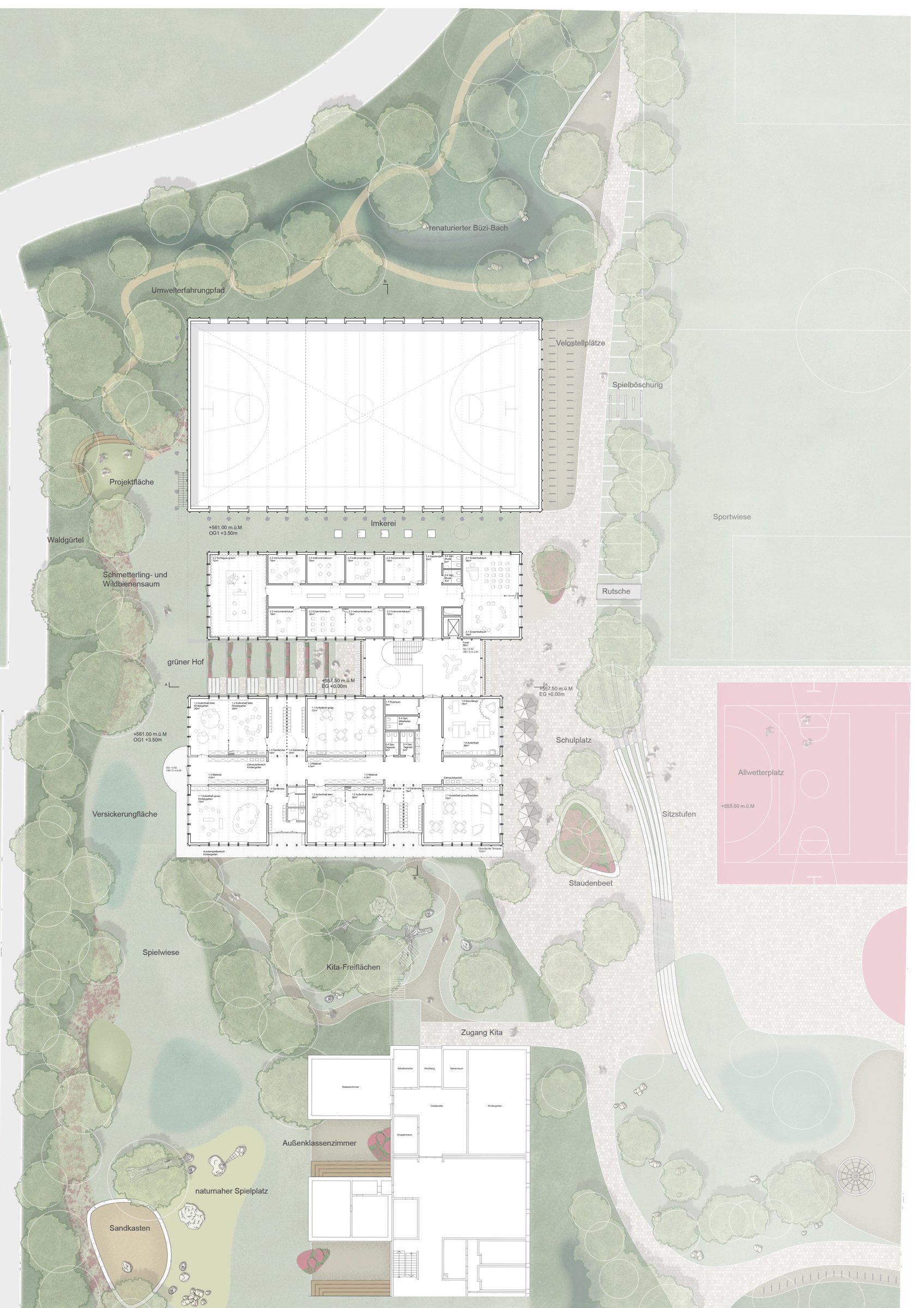 Grundriss Obergeschoss