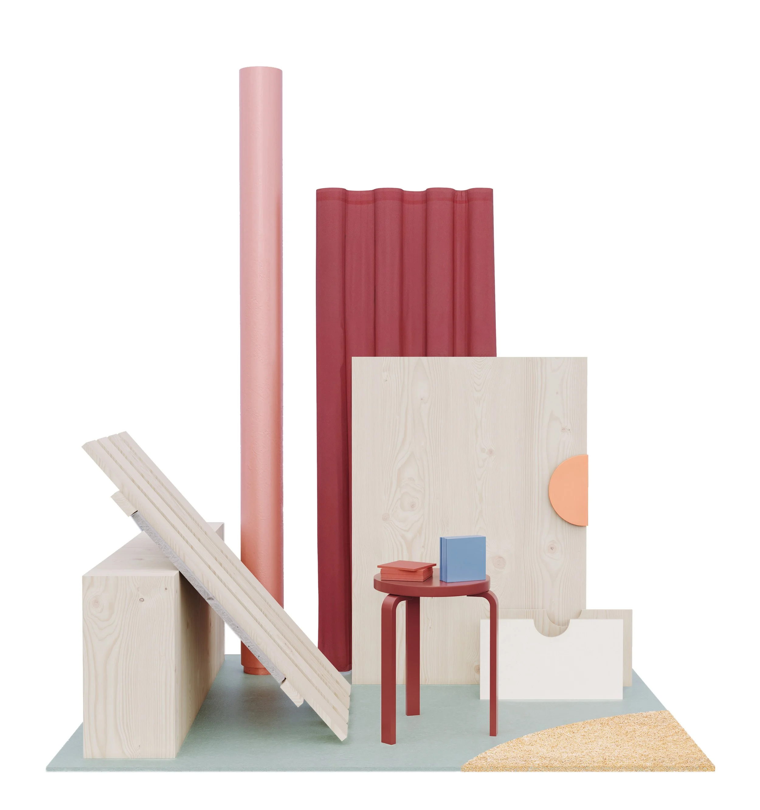 Materialkollage