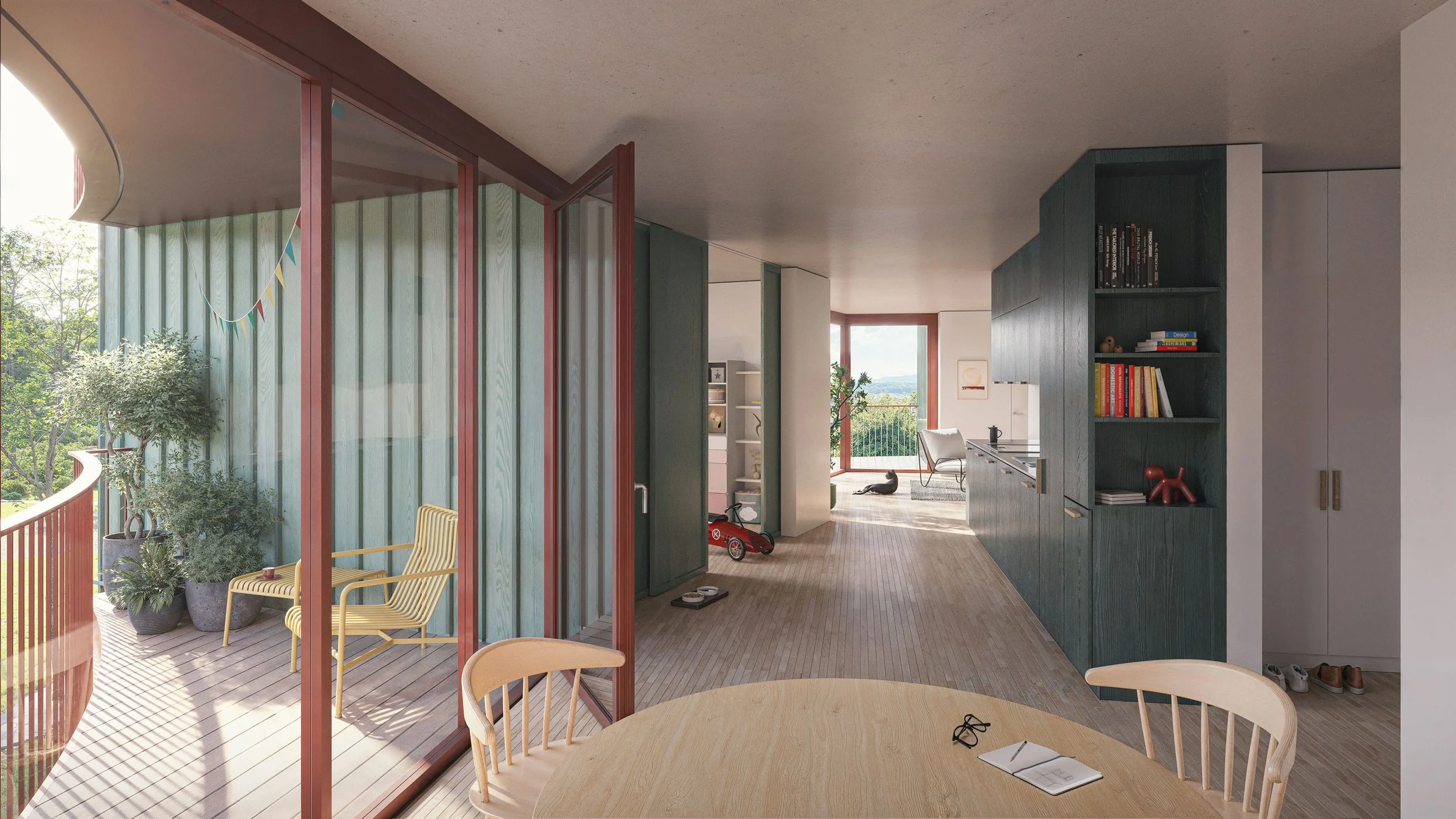 Innenraumperspektive