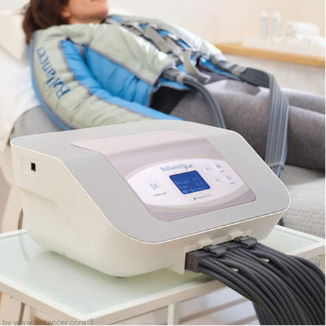 Ballancer Pro medical-grade lymphatic drainage machine at Huemn in Houston