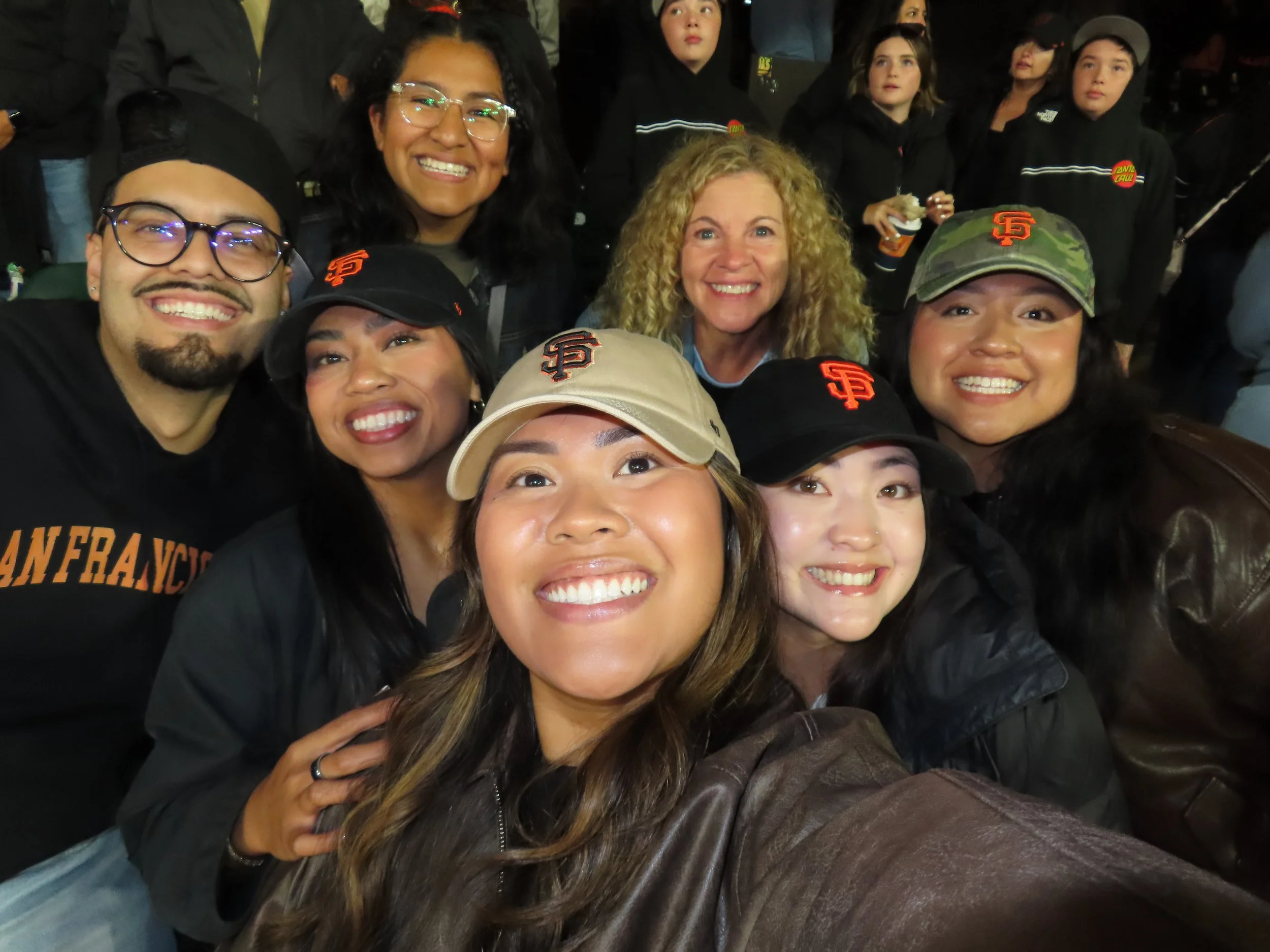 SOI team at the SF Giants game