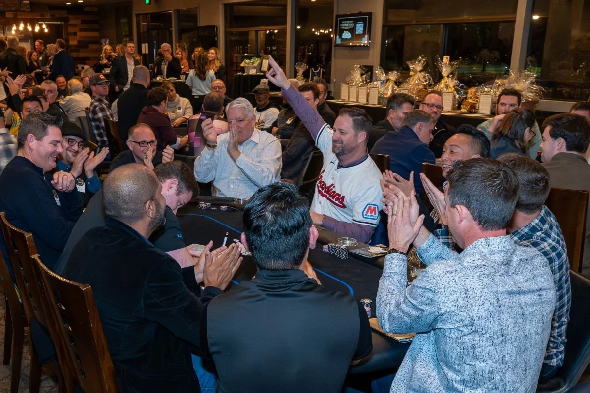 Stephen Vogt with guests