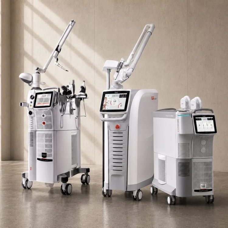 Equipamentos Fotona Dynamis NX, Fotona StarWalker e Fotona StarFormer da Central de Lasers