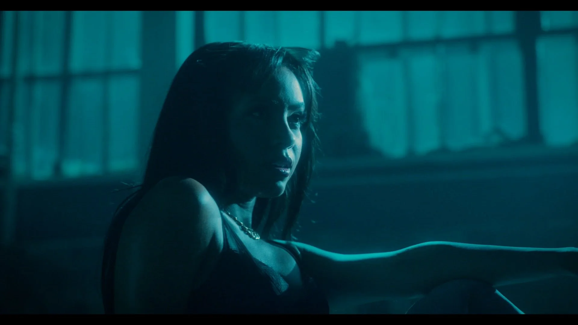 SABi — Take It Back Kindly — teal-lit profile