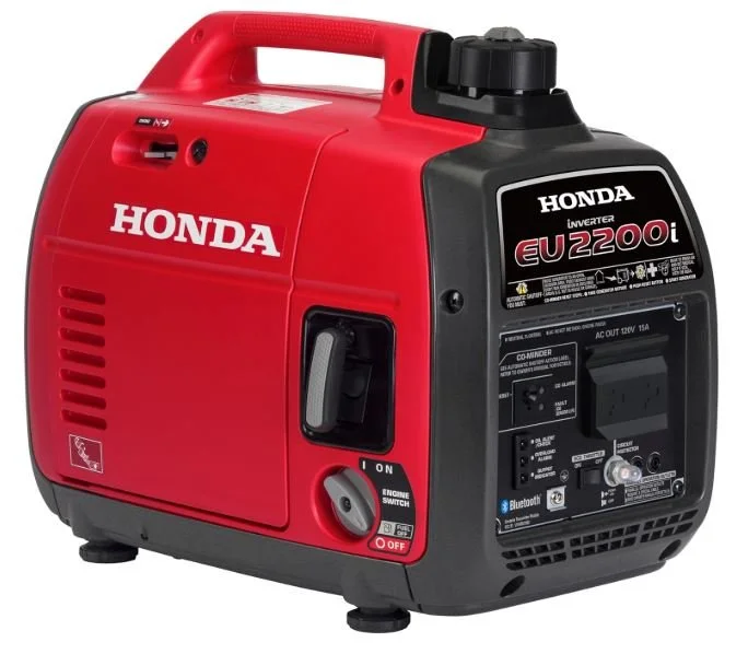 Honda EU2200i portable gas generator — California backup power