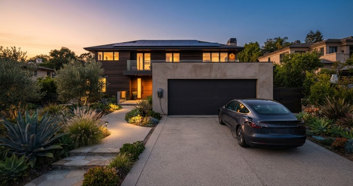 Level 2 EV charger installed in California garage — Best EV Chargers California 2026