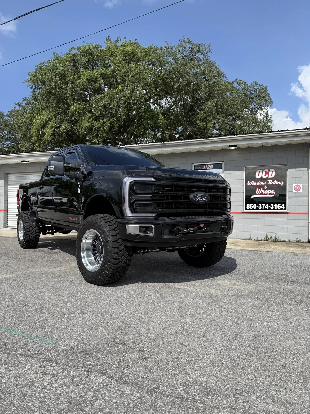 Ford Super Duty: XPEL FUSION PLUS ceramic at OCD Tinting & Wraps, Fort Walton Beach