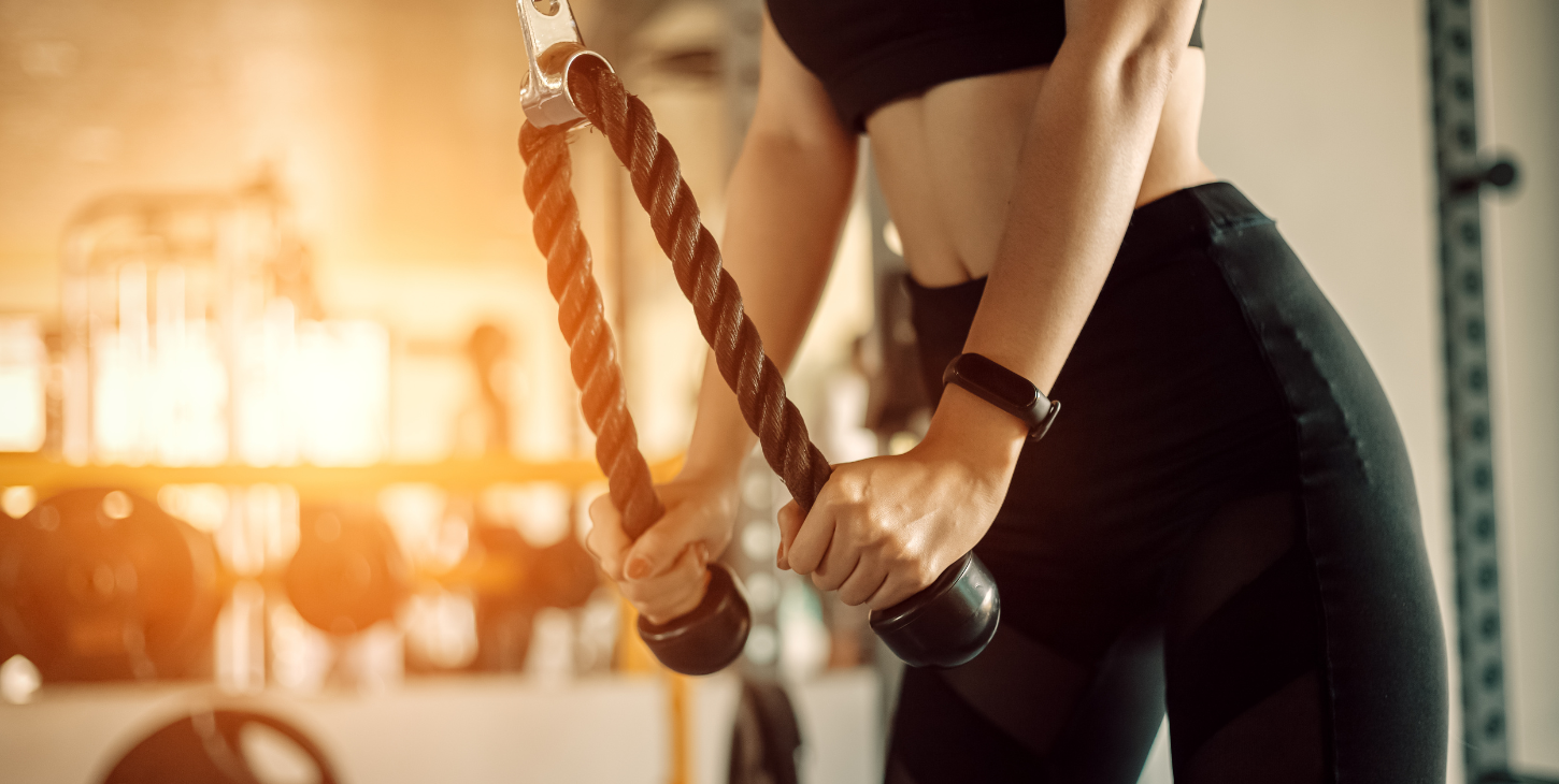 Training session at 24 Power Fit