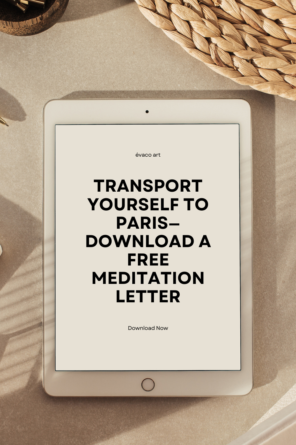 how a meditation letter from paris deepens your mindfulness practice