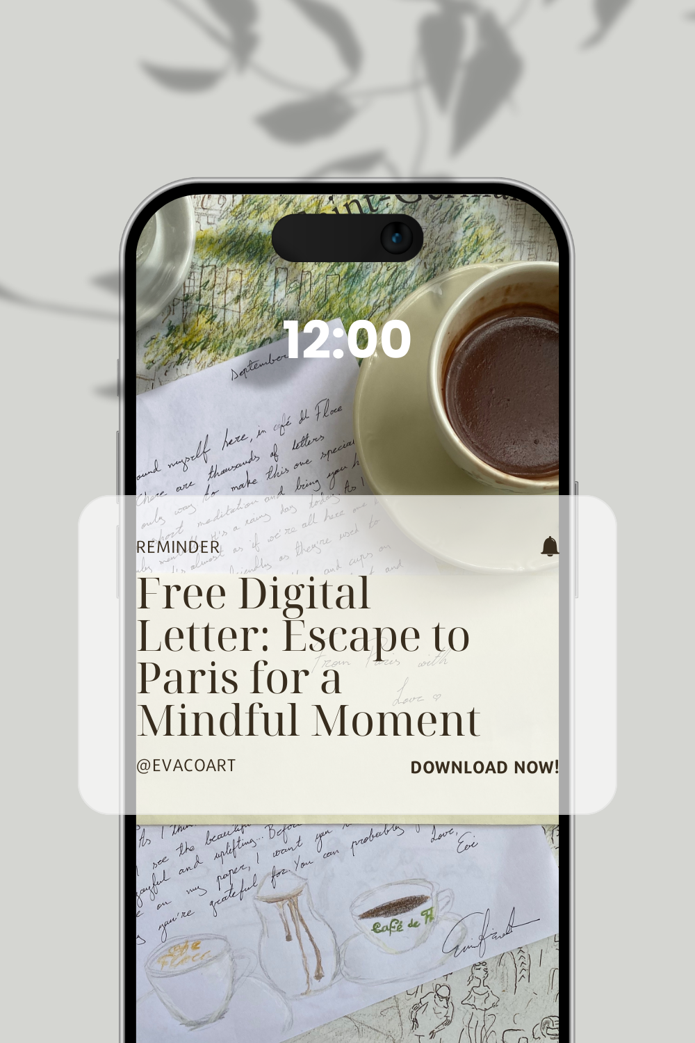 how a meditation letter from paris deepens your mindfulness practice