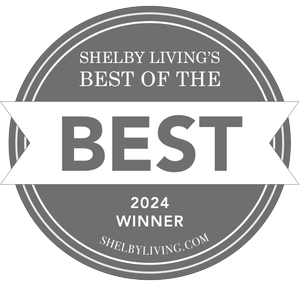 Shelby Living Best of the Best 2024 winner badge