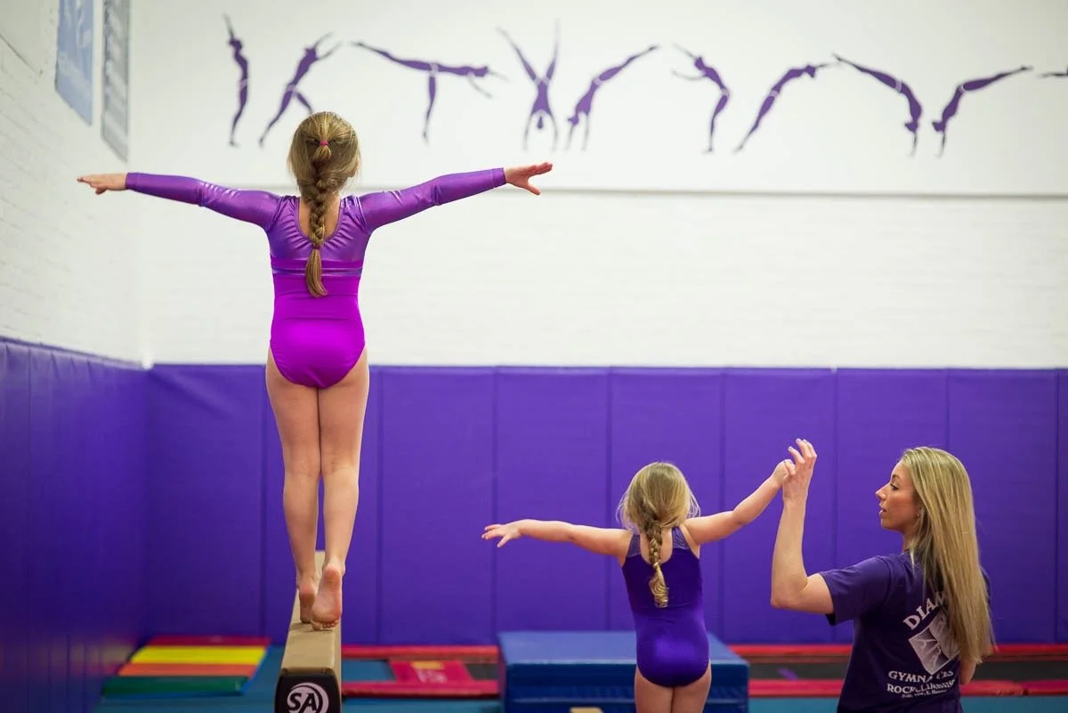 Diamond Gymnastics logo