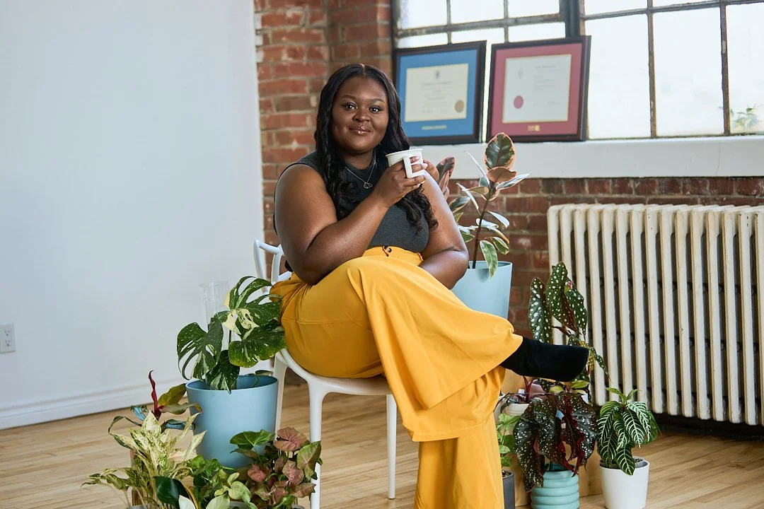 Edna Bonsu, RN Psychotherapist and founder of Balens Psychotherapy, warm and welcoming, therapy in Vaughan and virtual across Ontario