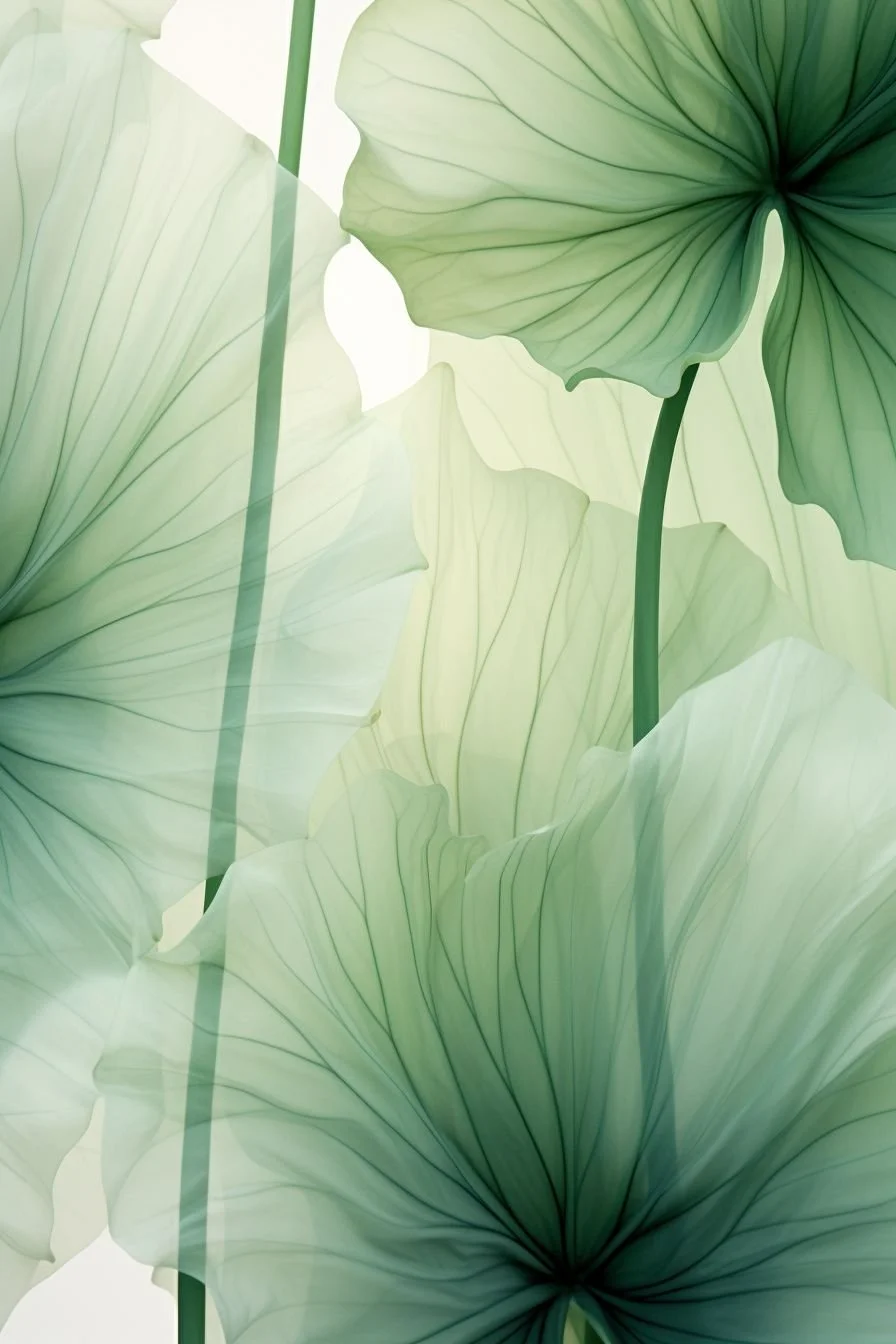 Lush botanical background representing grounding and calm, Balens Psychotherapy Vaughan Ontario