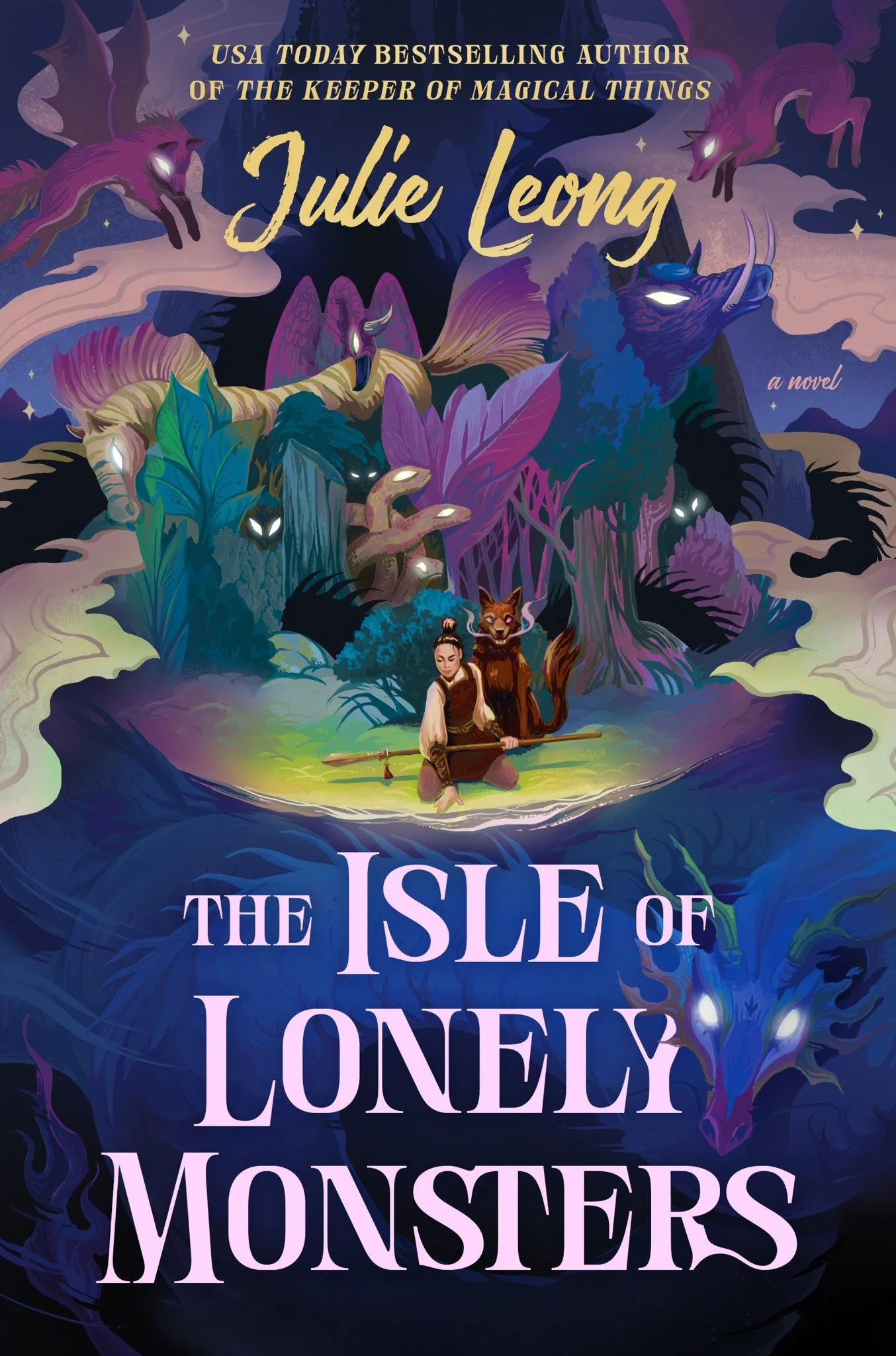 US cover of The Isle of Lonely Monsters by Julie Leong