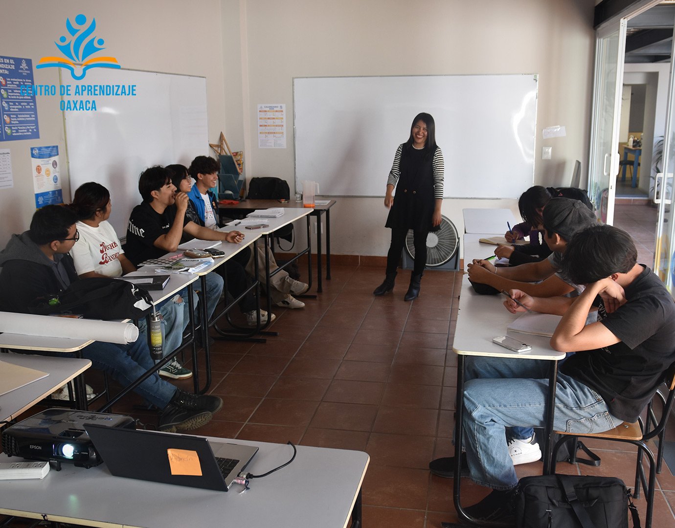 Students participating in leadership activities