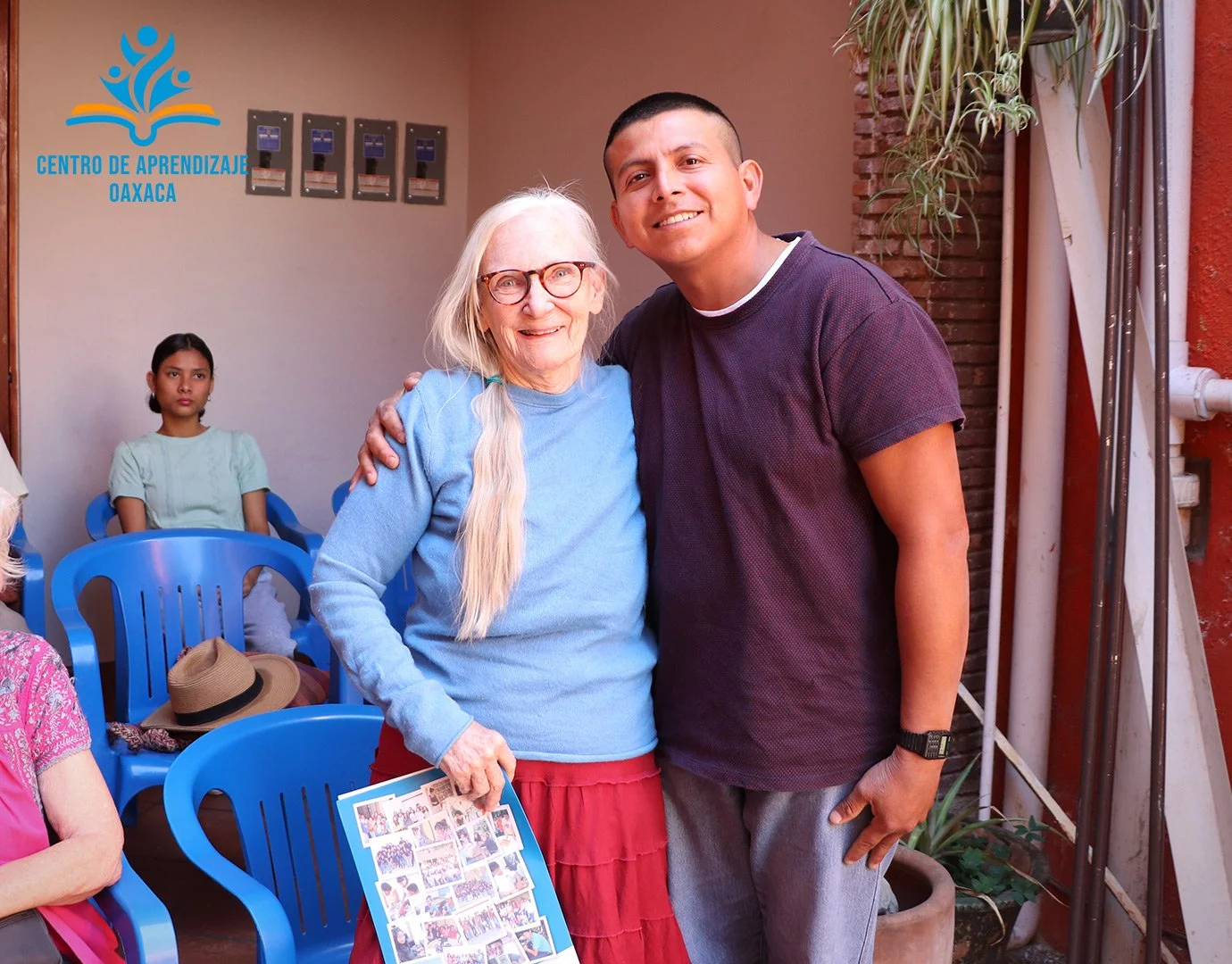 Volunteer activity at the Oaxaca Learning Center