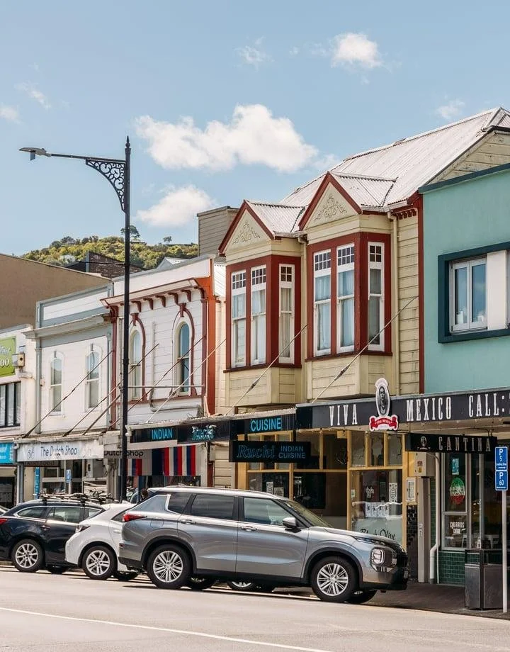 Lower Hutt town centre and Jackson Street