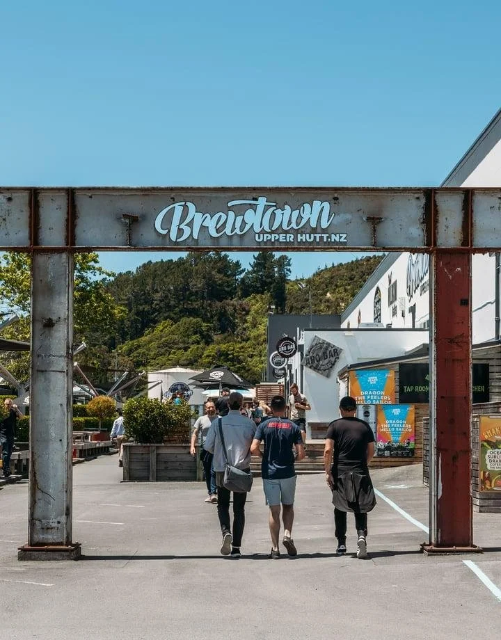 Upper Hutt town centre and Brewtown