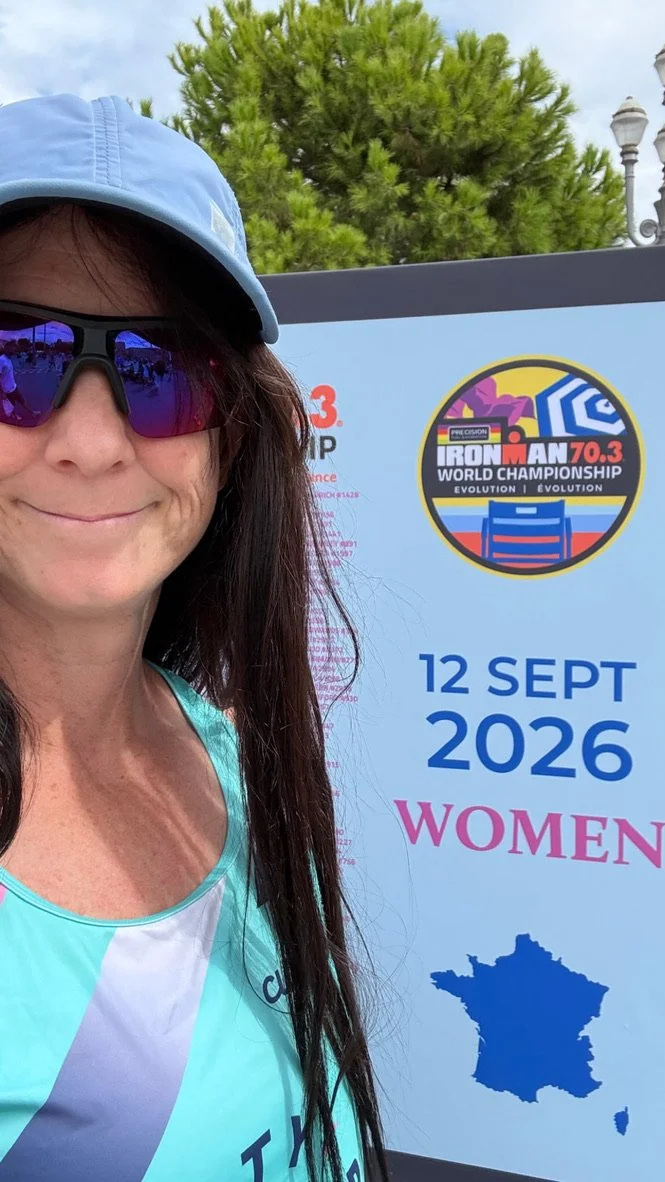 Pretty Strong athlete at the Ironman 70.3 World Championship