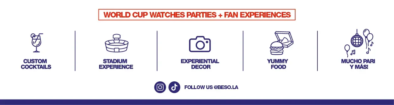World Cup Watch Parties + Fan Experiences