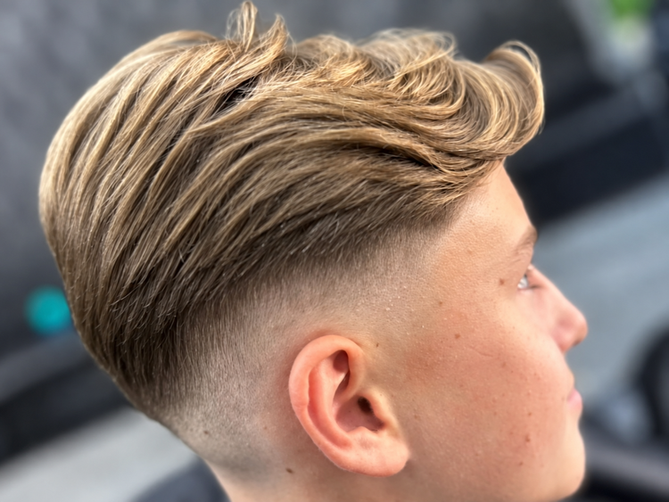 Skin fade haircut by Headline Barbers Southsea