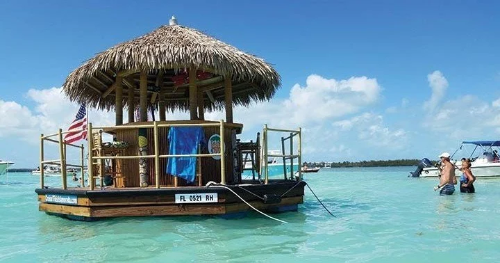 Cruise on Your Own Tiki Boat