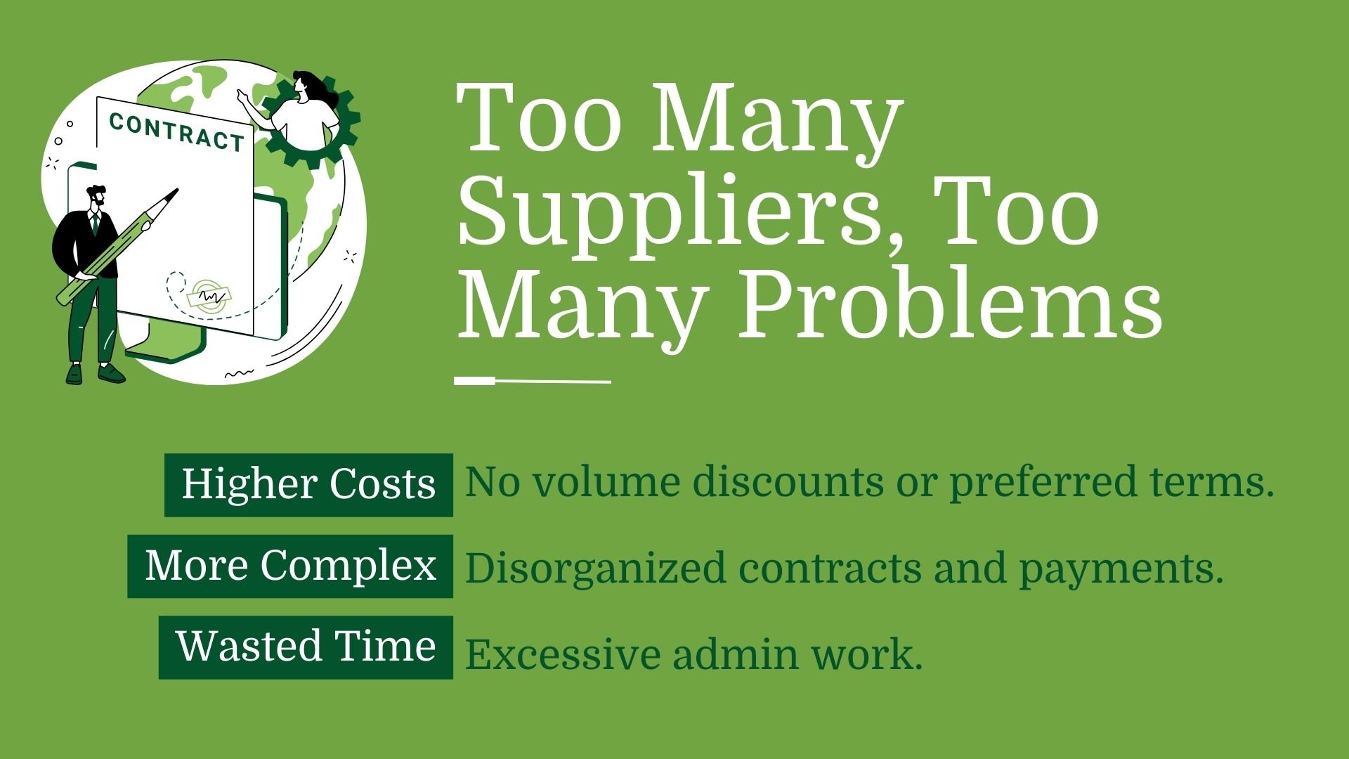 Procurement Consulting: Too Many Suppliers, Too Many Problems