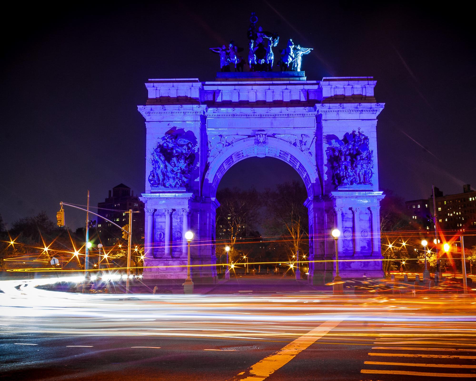 Night Lights photograph made in Brooklyn, New York