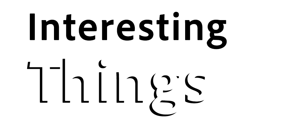 Interesting Things label