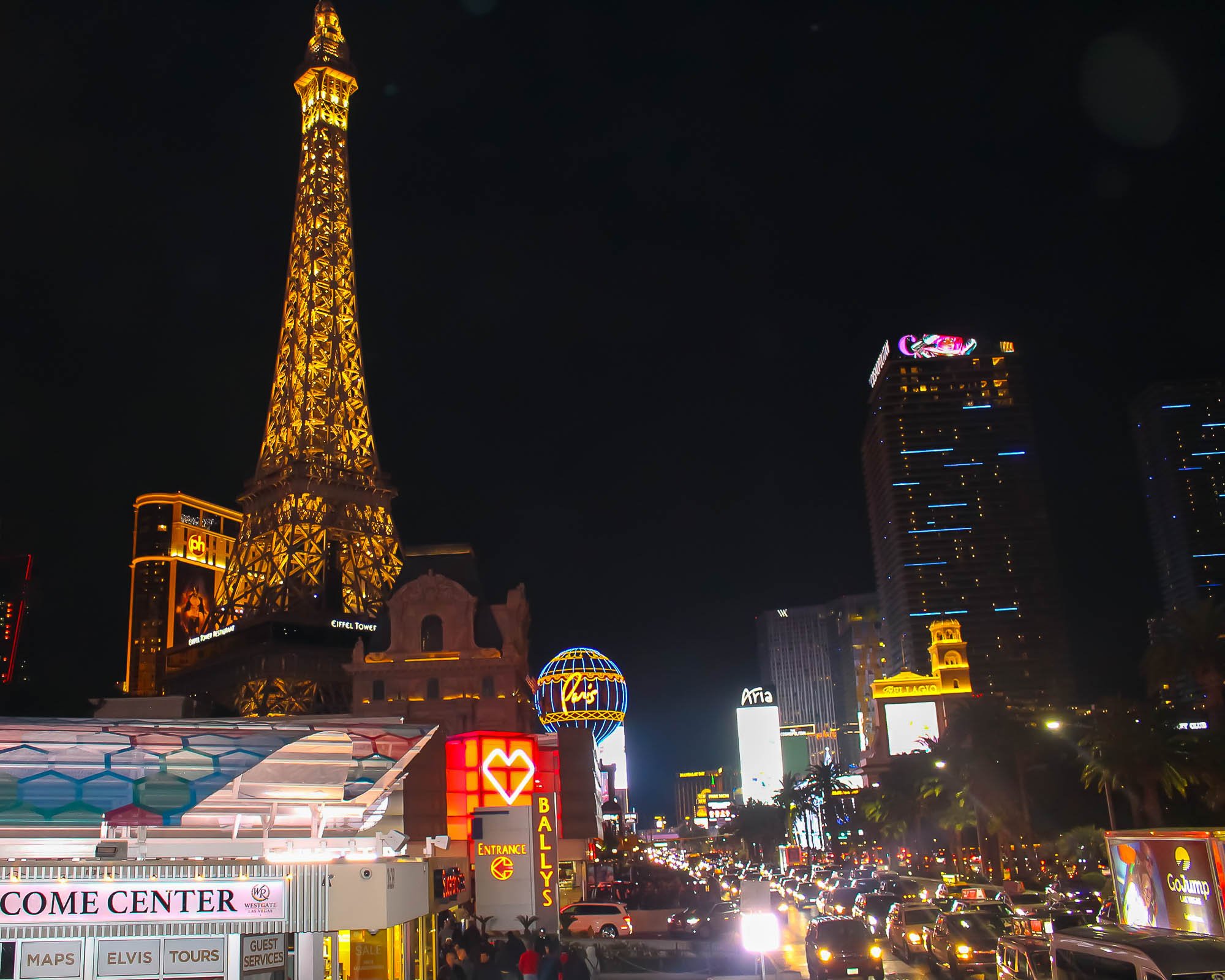 Night Lights photograph made in Las Vegas, Nevada