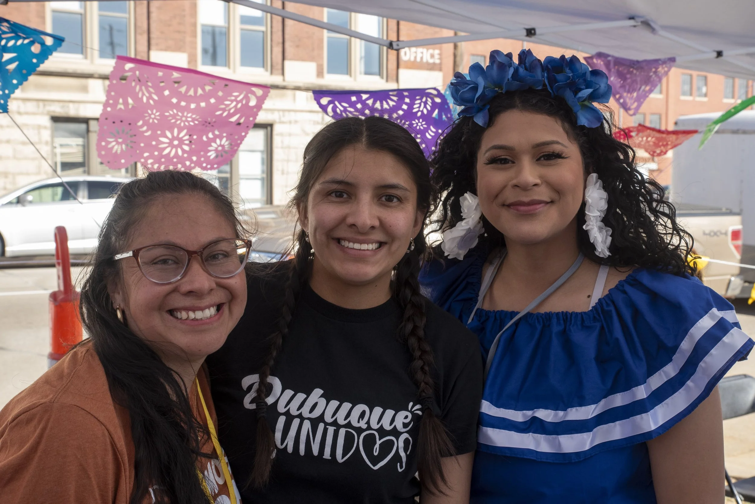 Dubuque Unidos team gathering