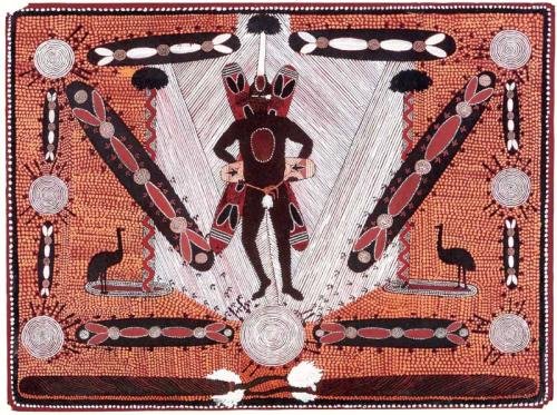 Emu Corroboree Man 1972