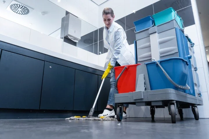 Easy to maintain washrooms for rapid cleaning