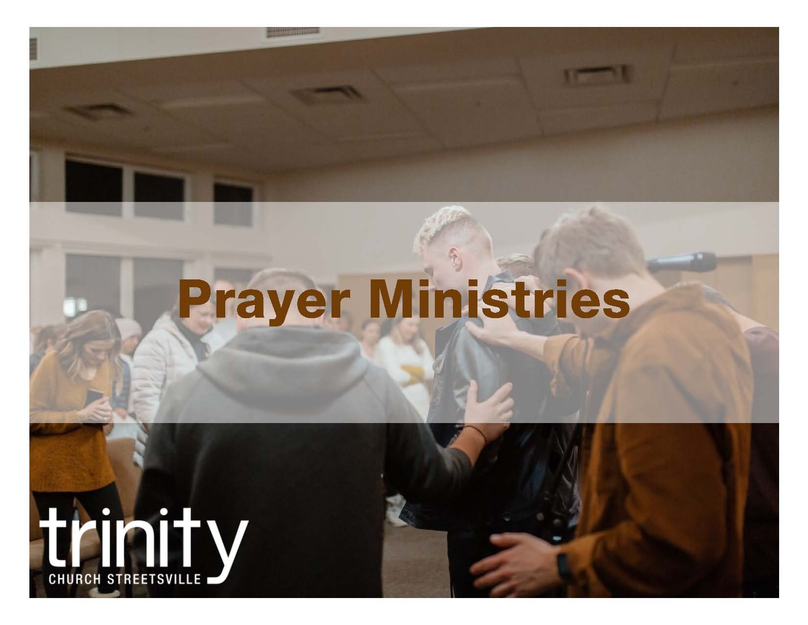 Prayer Ministries Icon
