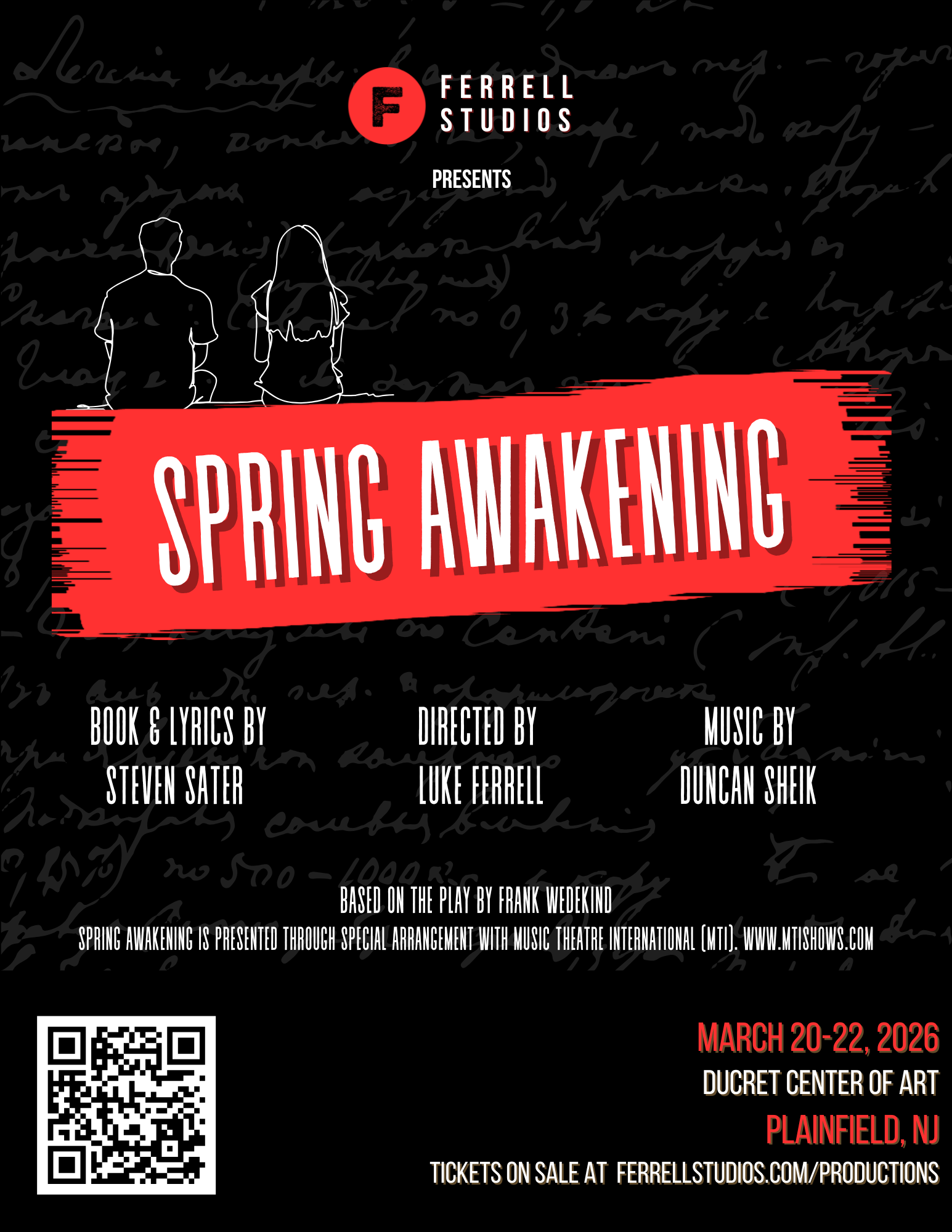 Spring Awakening production poster