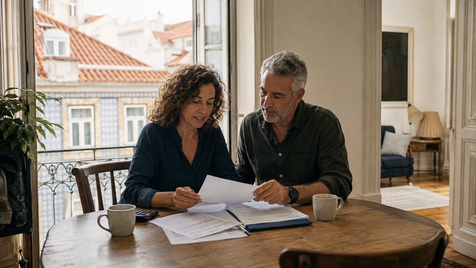 Entrepreneurs developing a small business in a Portuguese studio